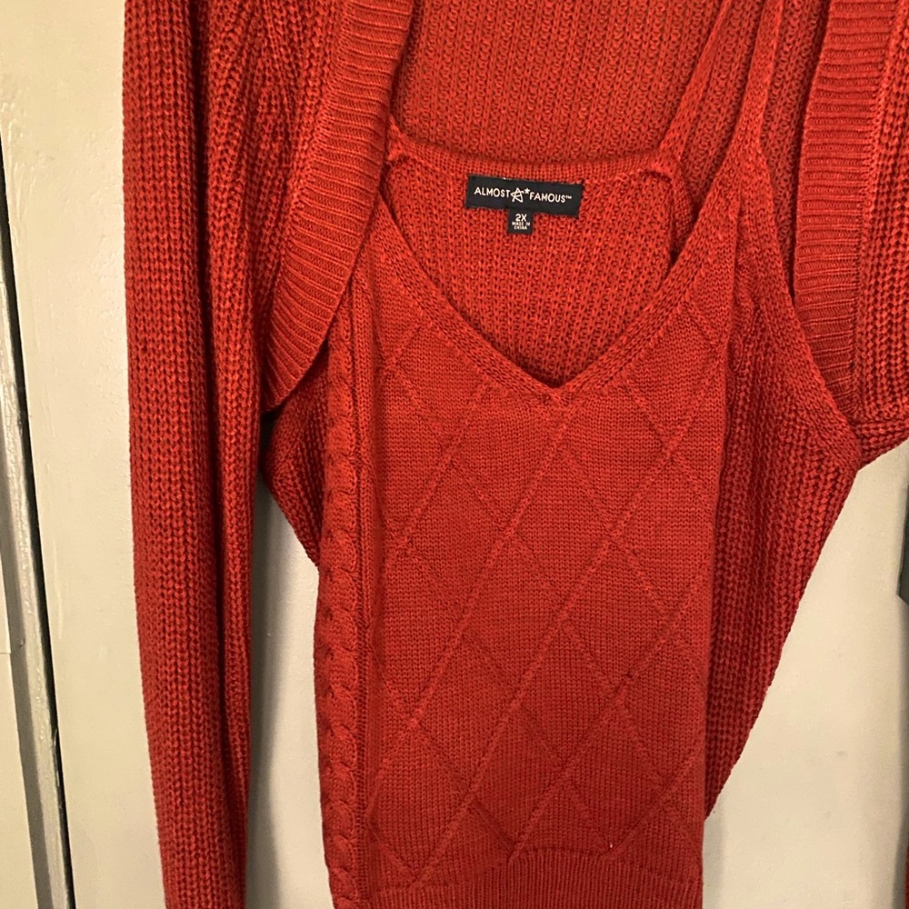 2-piece spaghetti strap and cropped over top